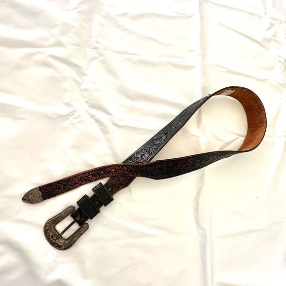 Leegin brown leather silver buckle belt - Picture 14 of 14